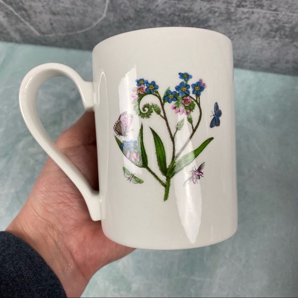 Portmeirion Botanic Garden Forget Me Not mug single - Picture 4 of 7